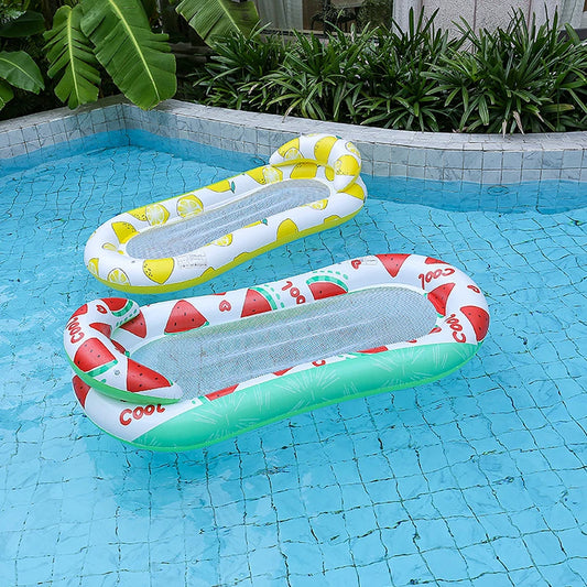 Rooxin Inflatable Water Hammock Lounger Bed For Pool And Beach
