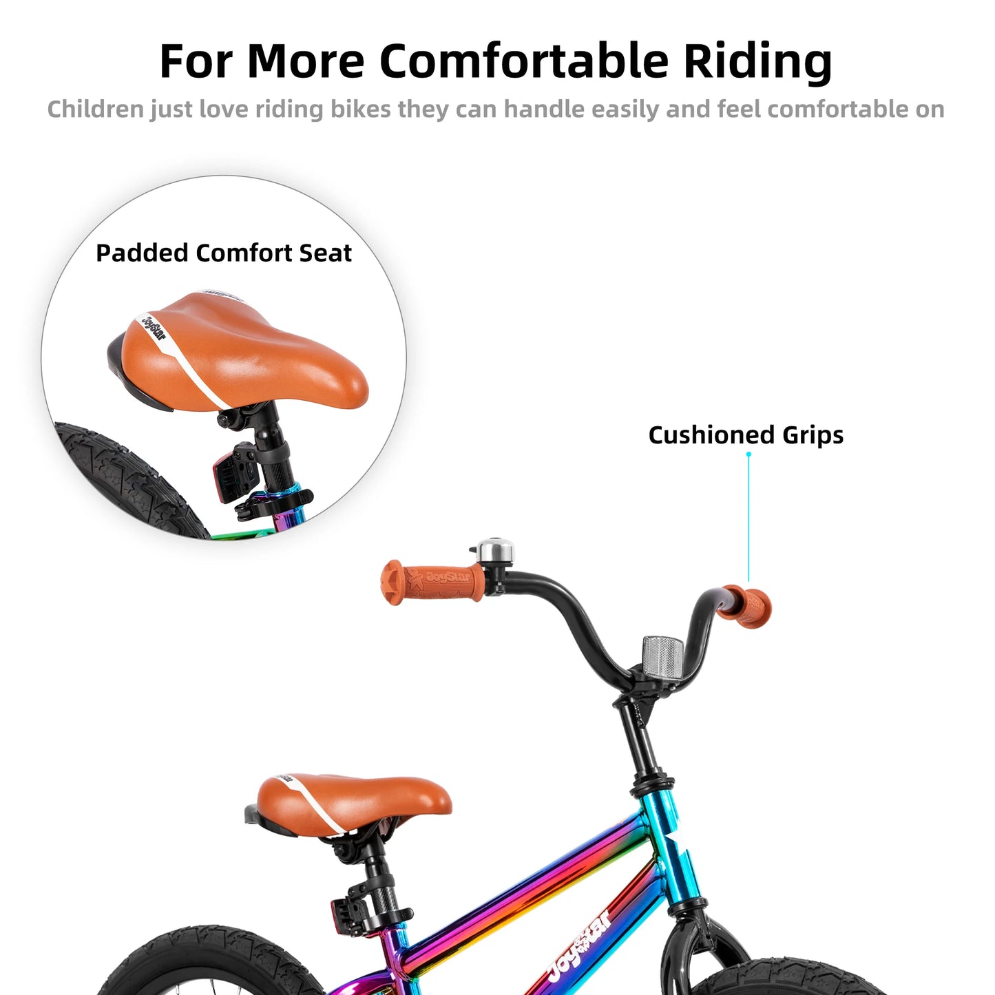 JOYSTAR Kids Bike for Boys and Girls 2-9 Training Wheels
