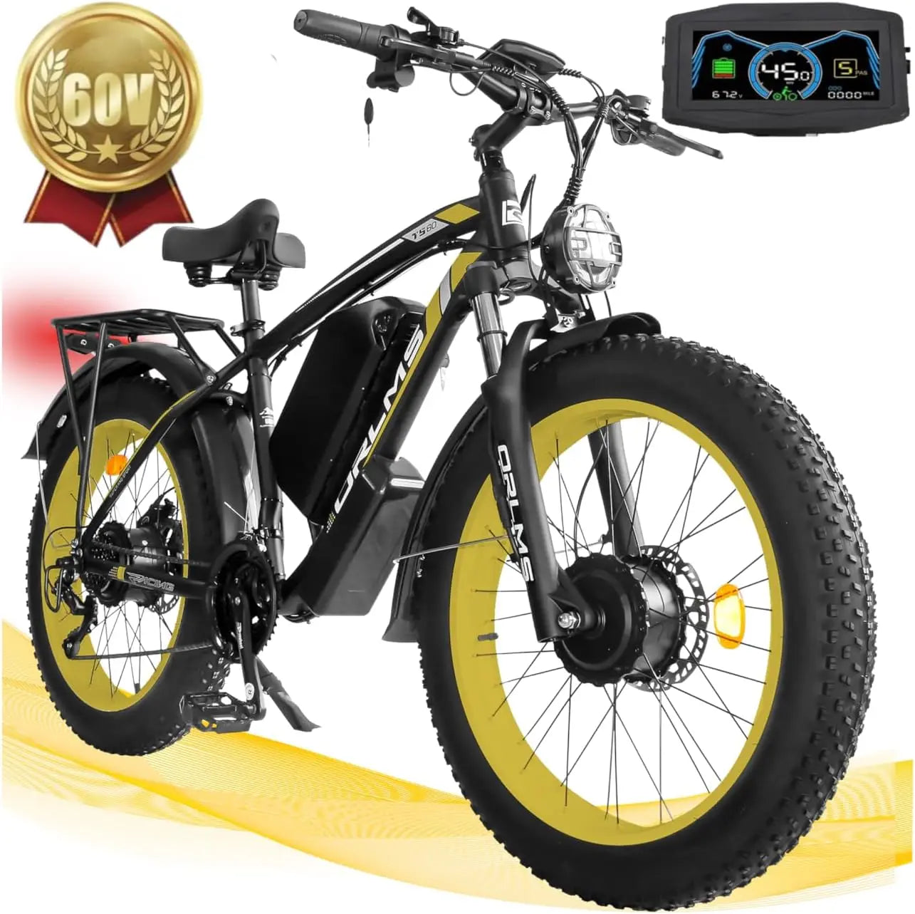 TS60 5000W Dual Motor Electric Bike