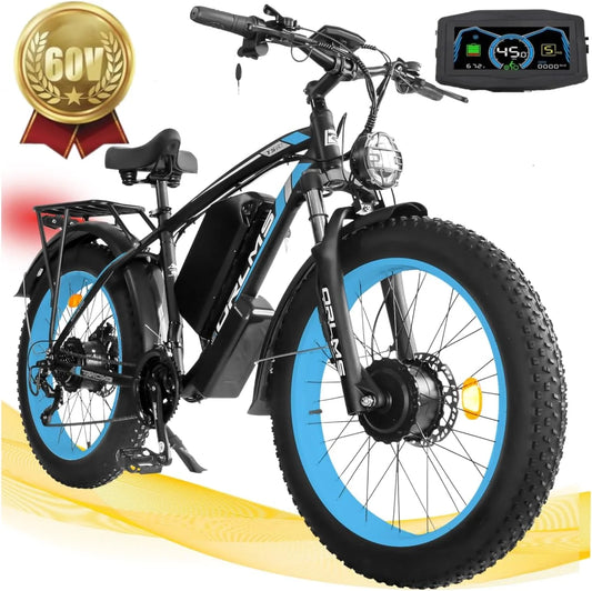 TS60 5000W Dual Motor Electric Bike