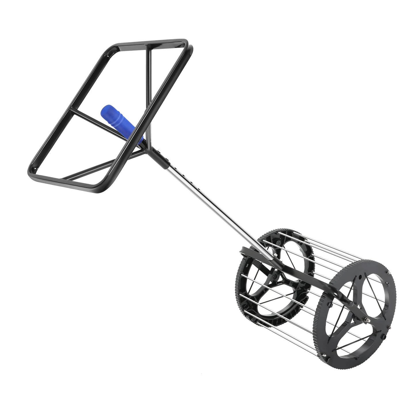 Floorstanding Tennis Ball Automatic Picker W/ Handle, Tennis Ball Collector for Tennis Training Grounds, Professional Tennis Courts, Public Tennis Courts, Home Backyards, Tennis Clubs, Schools