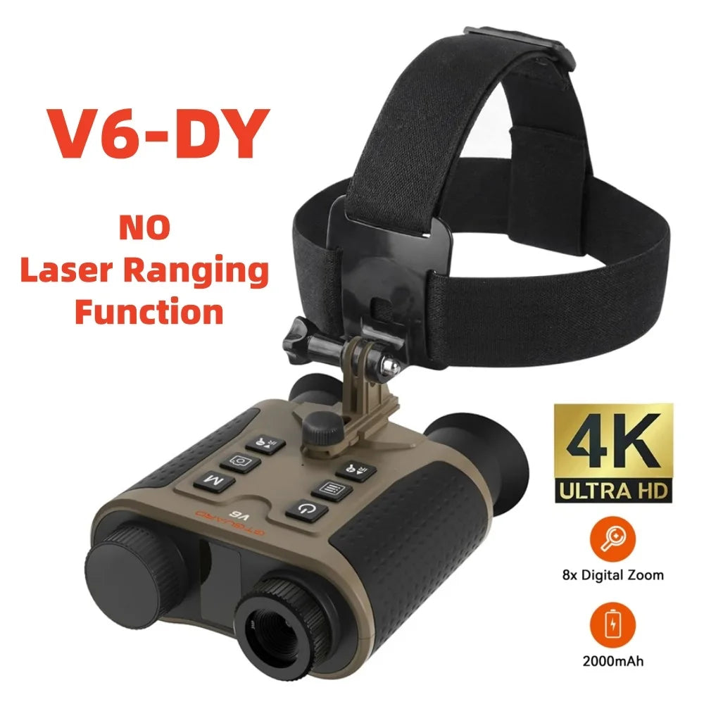 GTMEDIA V6 Pro 4K IR Night Vision Binoculars 8x Zoom