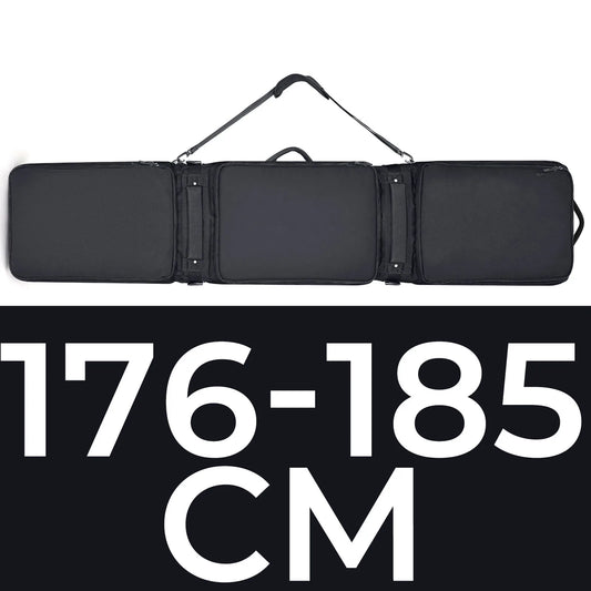 Wheeled Ski And Snowboard Bag Carrier Case For Winter Sports