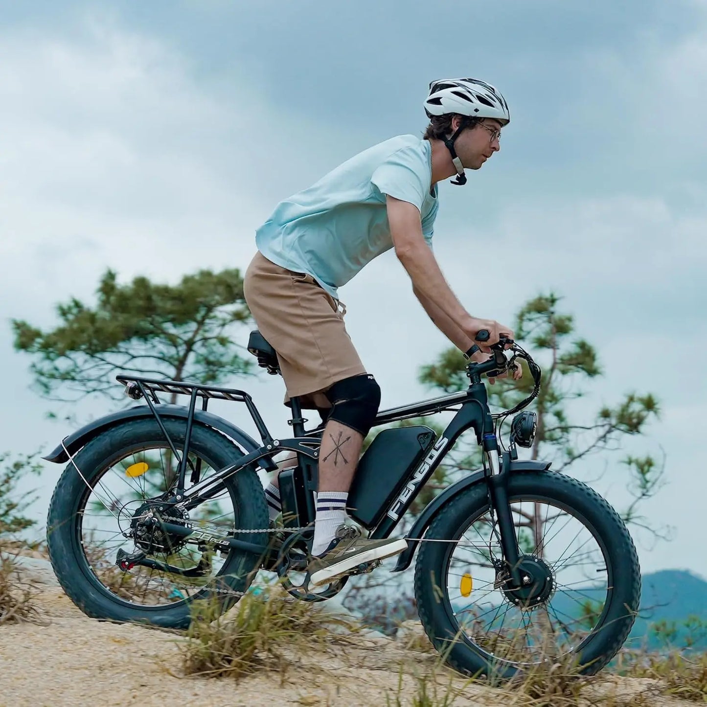 FENGQS Q8PLUS 6000W Dual Motor Electric Mountain Bike