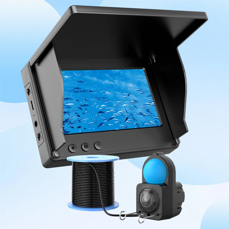 IP68 Waterproof Underwater Fishing Camera With Night Vision And Depth Finder