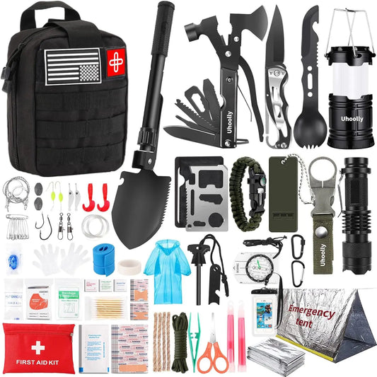 252-Piece Emergency Survival Kit With MOLLE Bag