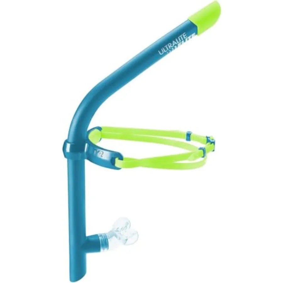 Ultralite Elite Swim Snorkel - Adult Snorkeling Gear for Swimming Training - Ultra-Lightweight and Comfortable for Body Alignme