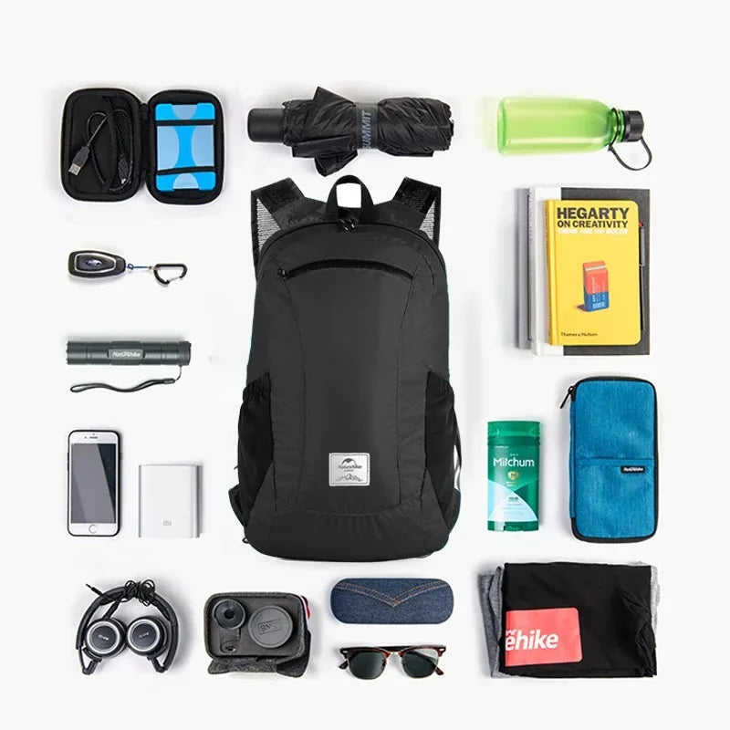 Naturehike Ultra Lightweight Camping Backpack Waterproof Nylon