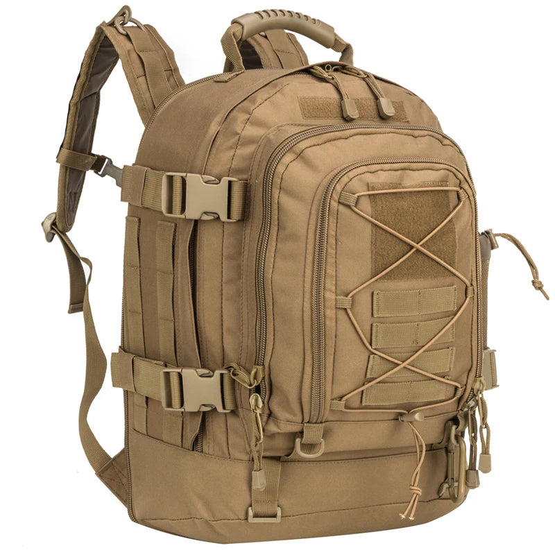 LQARMY Military Tactical Backpack Assault Rucksack Molle Bag