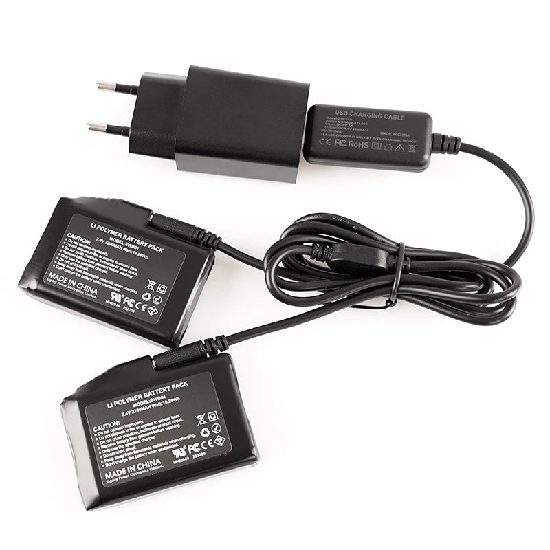 Snow Deer Rechargeable Battery Charger With 2200mAh Battery