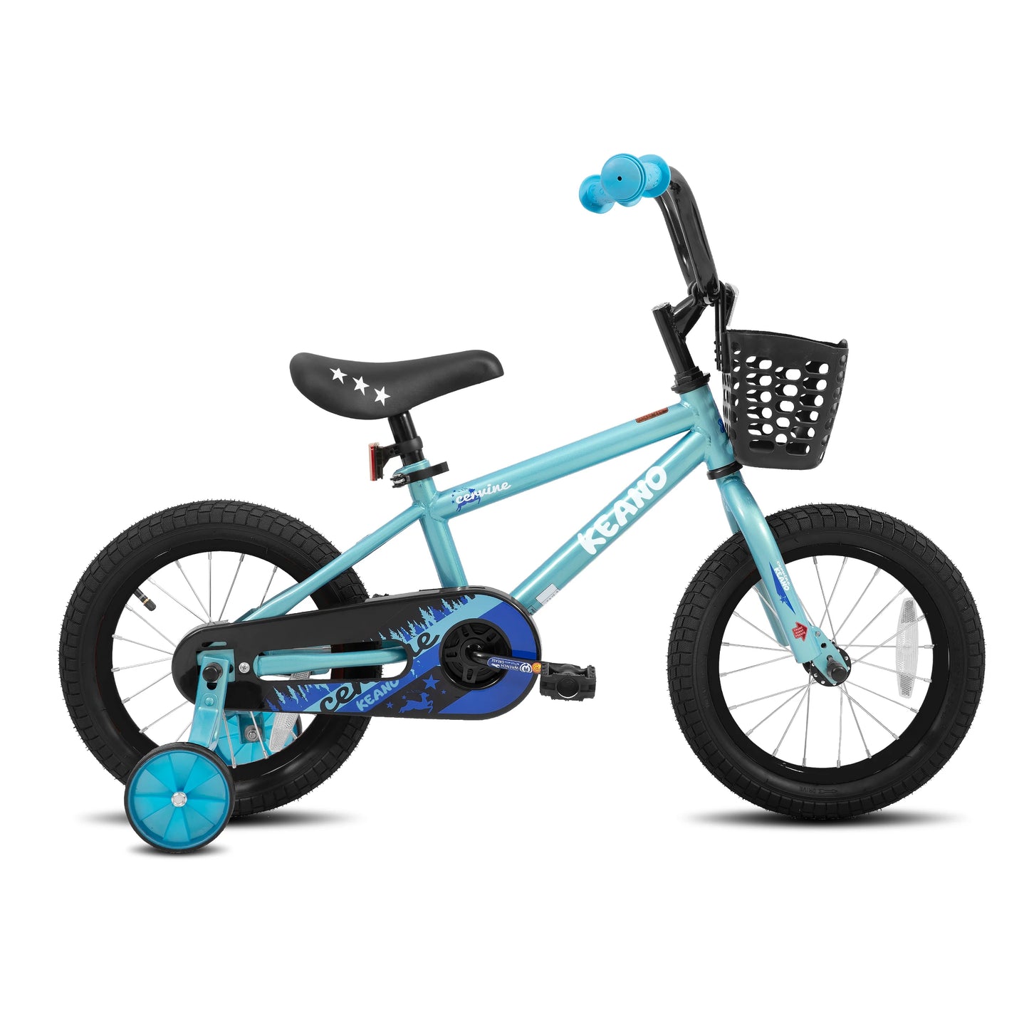 JOYSTAR Kids Bike For Girls With Training Wheels Basket