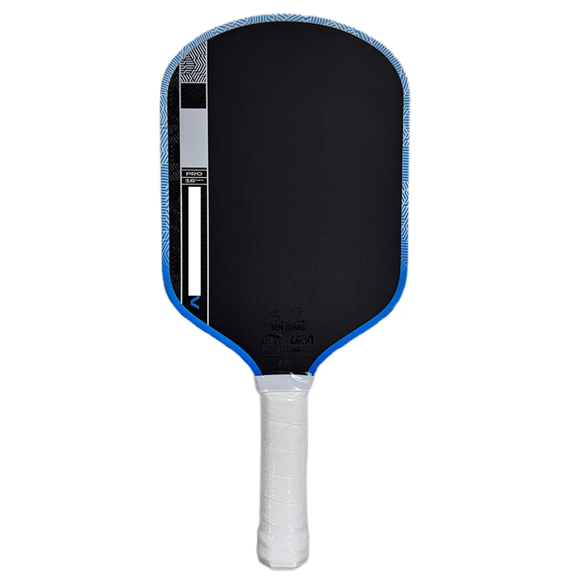 Pro V Pickleball Paddle – Raw Carbon Fiber Surface, Enhanced Frame & Power Core, Lightweight with Premium Control