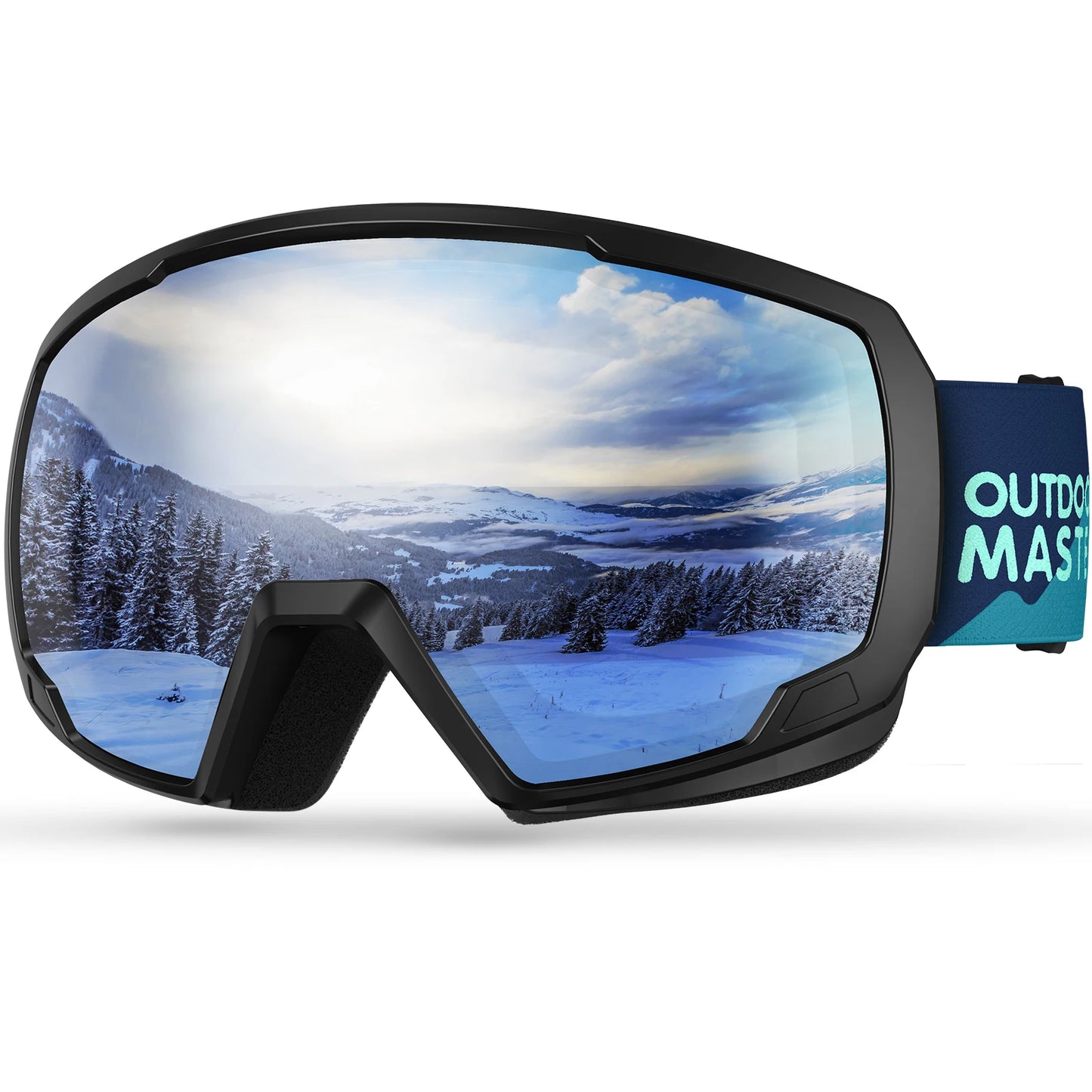 OutdoorMaster Kids Ski Snowboard Goggles