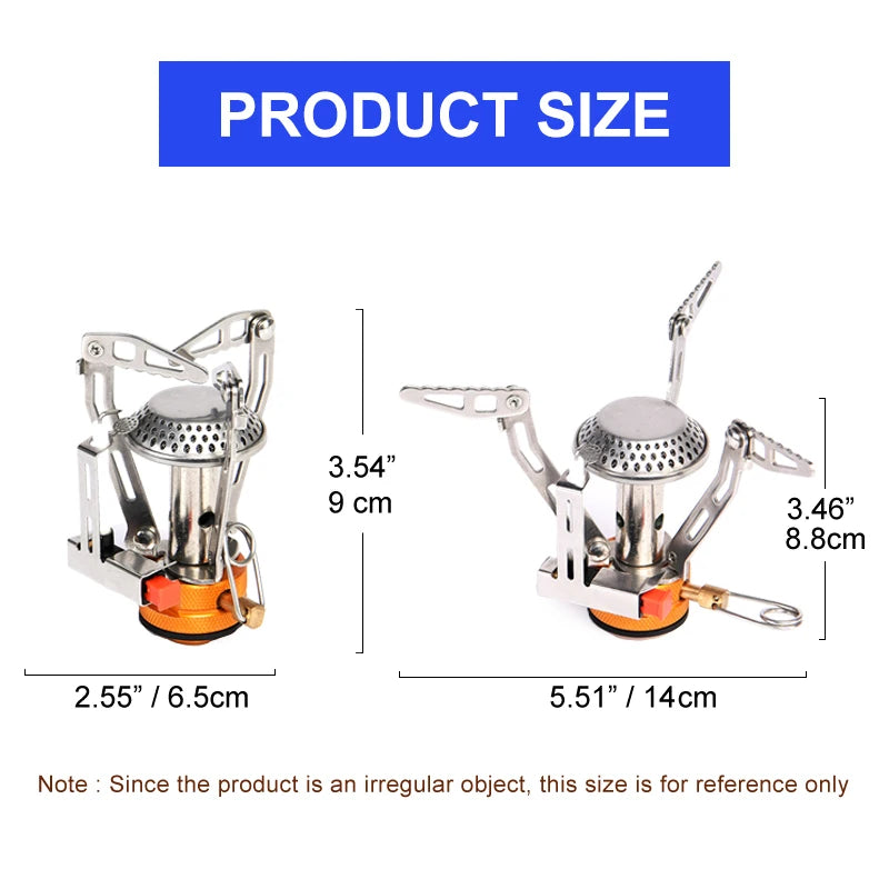 Widesea Camping Cookware Set For Outdoor Use Three Person