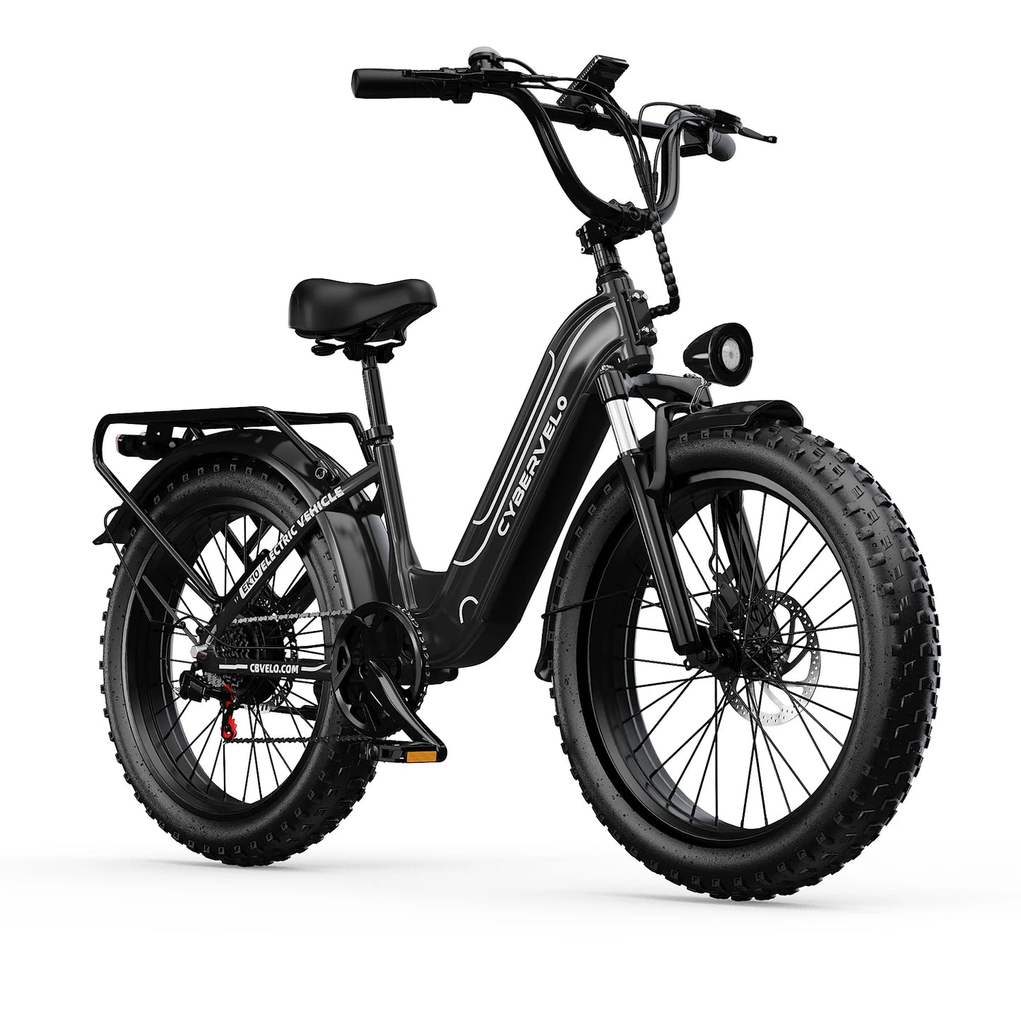 CYBERVELO EK7 Electric Bike 1000W Peak 48V 25Ah Detachable Battery