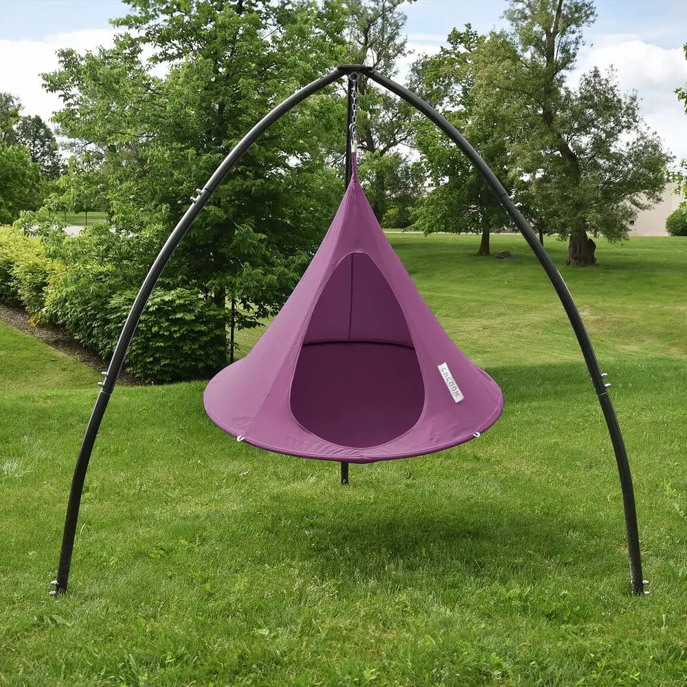 Climbing Dome With Hammock Outdoor Geometric Play Center For Kids