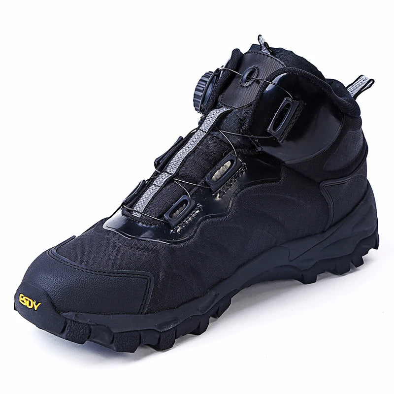 KOLINLOVCN Mens Waterproof Hiking Boots For Outdoor Adventures