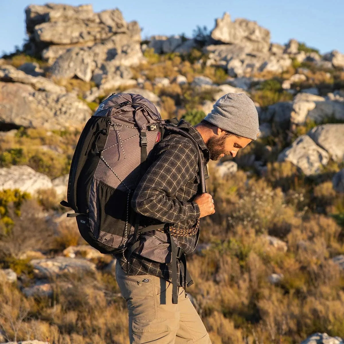 Naturehike Rock Outdoor Backpack With Rain Cover For Hiking