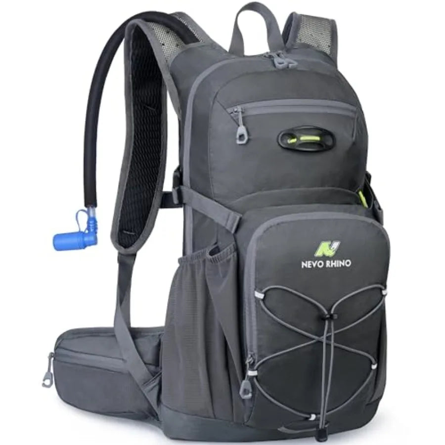 Hydration Backpack for Hiking With Durable Water Bladder System