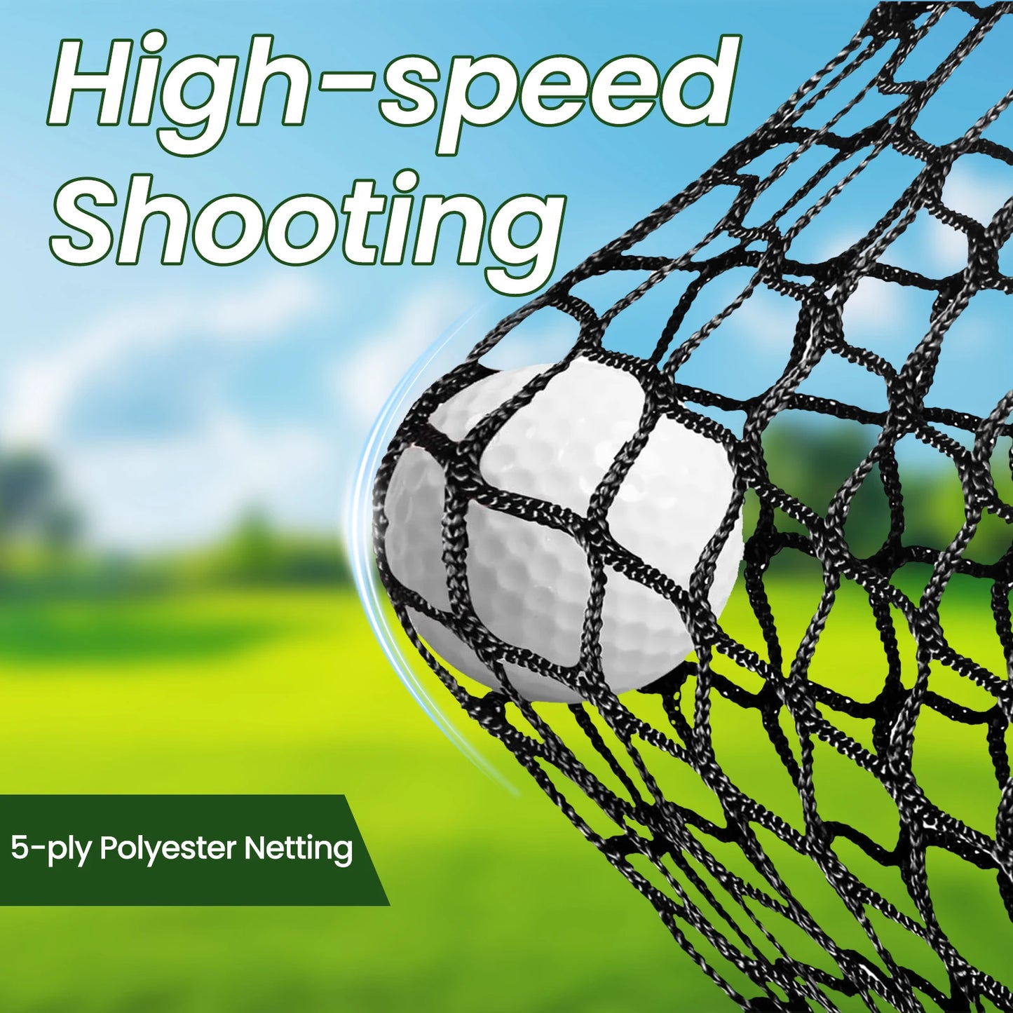 Golf Net, 10x7FT , Hitting Aid Nets for Backyard Driving Chipping Training Swing with Target Outdoor or Indoor– Gifts for Men/Dad/Him
