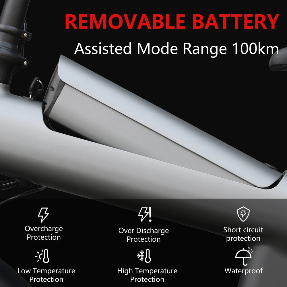 HX Q3 2000W Fat Tire Electric Bike
