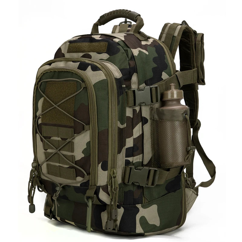 LQARMY Military Tactical Backpack With Molle System For Hiking