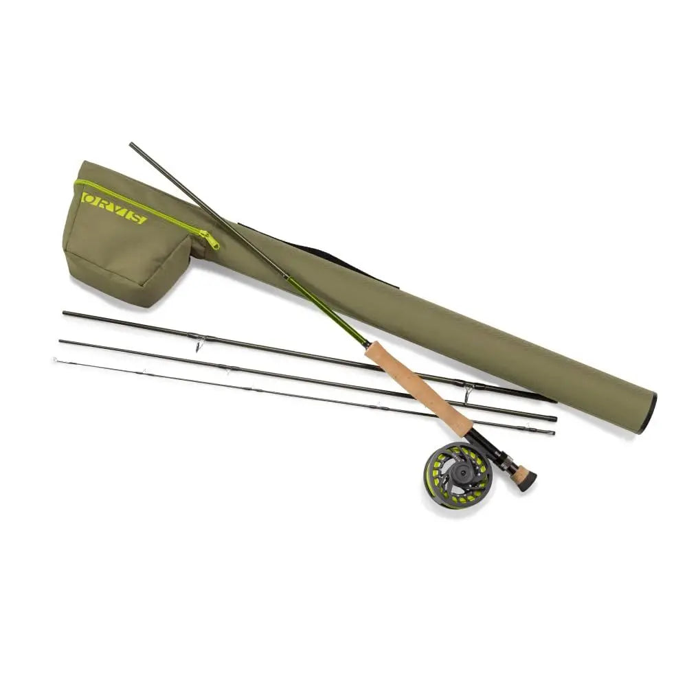 YTYIN Encounter Fly Rod Outfit 4 Piece With Reel Line Backing Leader