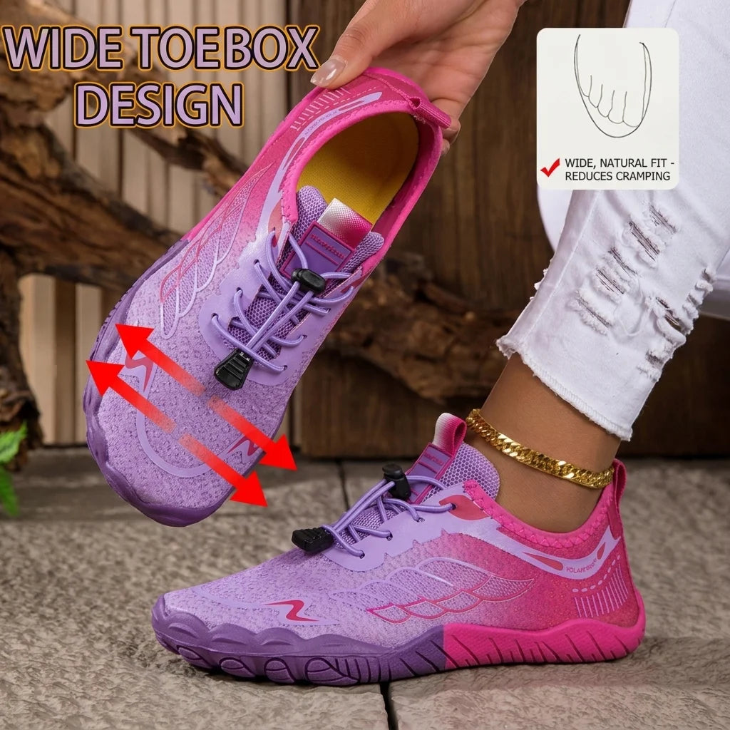 Barefoot Water Shoes With Breathable Mesh And Non Slip Sole