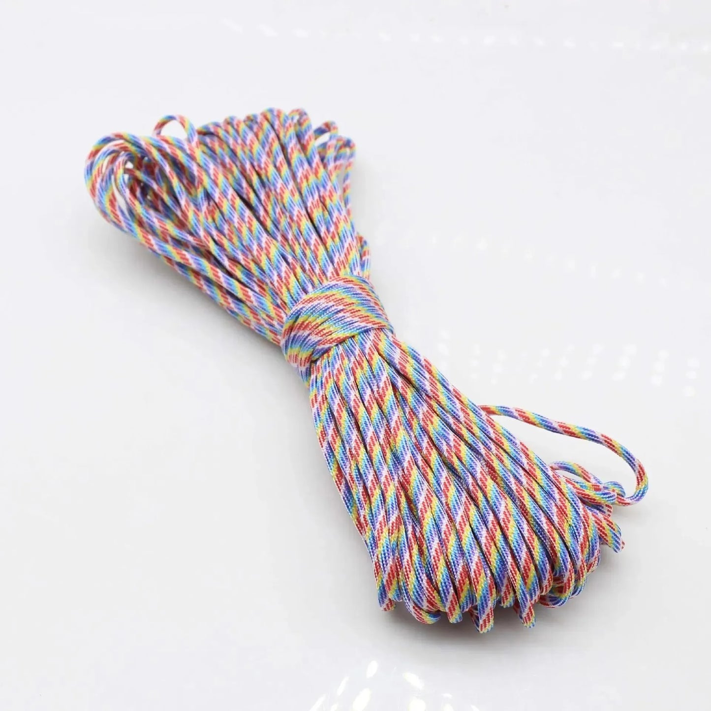 Braided Paracord for Camping and Hiking, Handmade DIY Rope