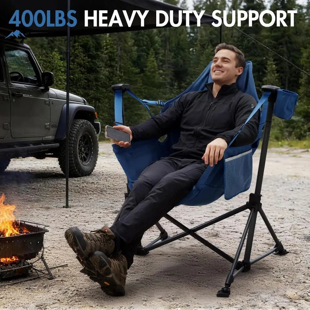 Hammock Camping Chair Heavy Duty 400lbs Outdoor Swing Chair