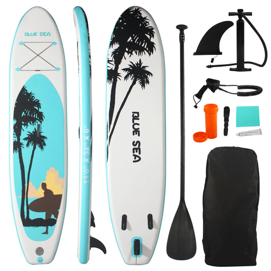 CADALENE Portable Inflatable Stand Up Paddle Board Kit