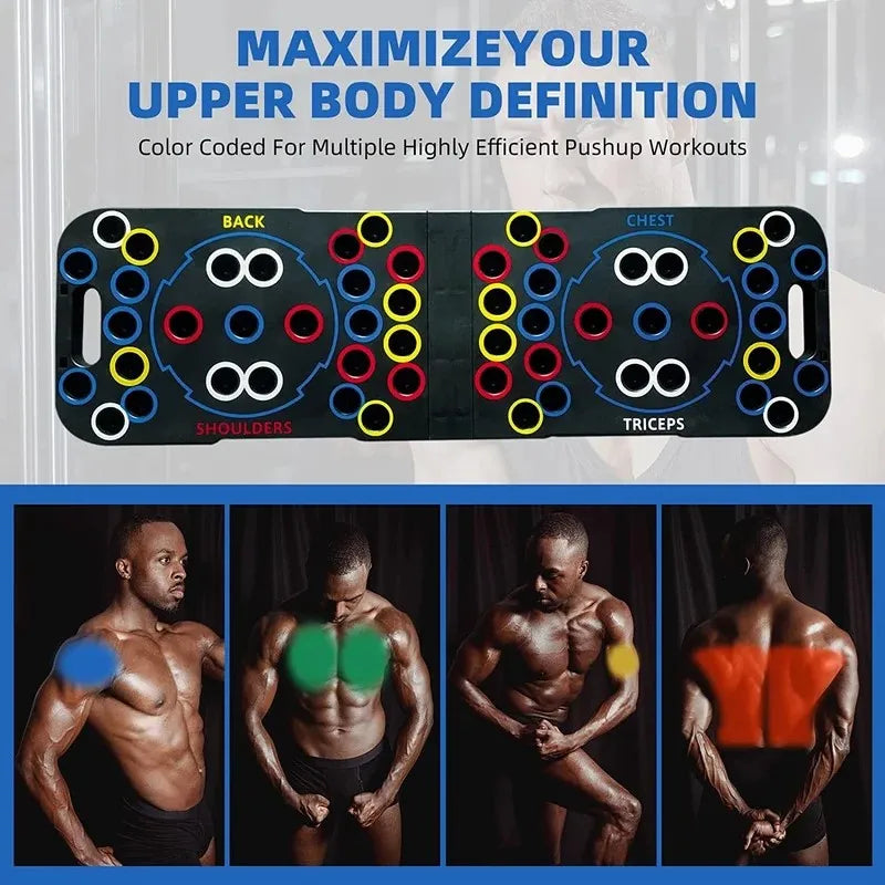 Altruism Push Up Support Board S-Shaped Rack for Full-Body Fitness