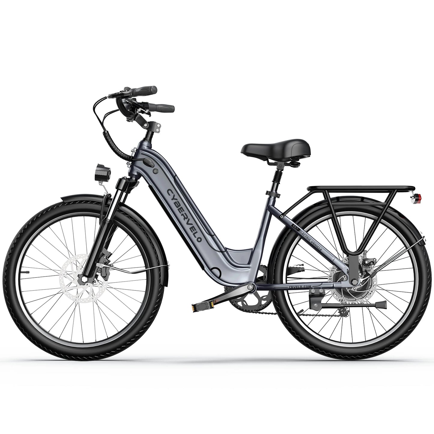 CYBERVELO EK7 Electric Bike 1000W Peak 48V 25Ah Detachable Battery