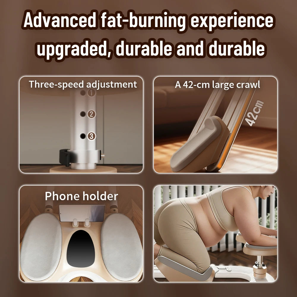 Spine Twist And Stretch Trainer For Low Impact Home Gym