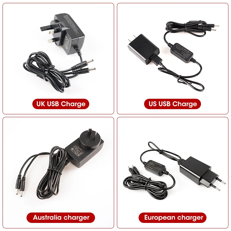 Snow Deer Rechargeable Battery Charger With 2200mAh Battery