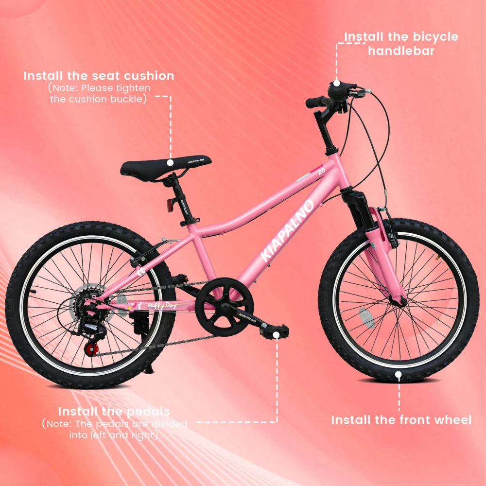 Mountain Bike 7 Speed Dual Suspension Aluminum Frame For Adults