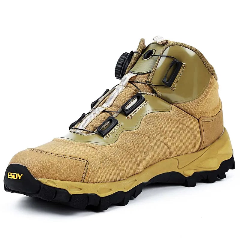 KOLINLOVCN Mens Waterproof Hiking Boots For Outdoor Adventures