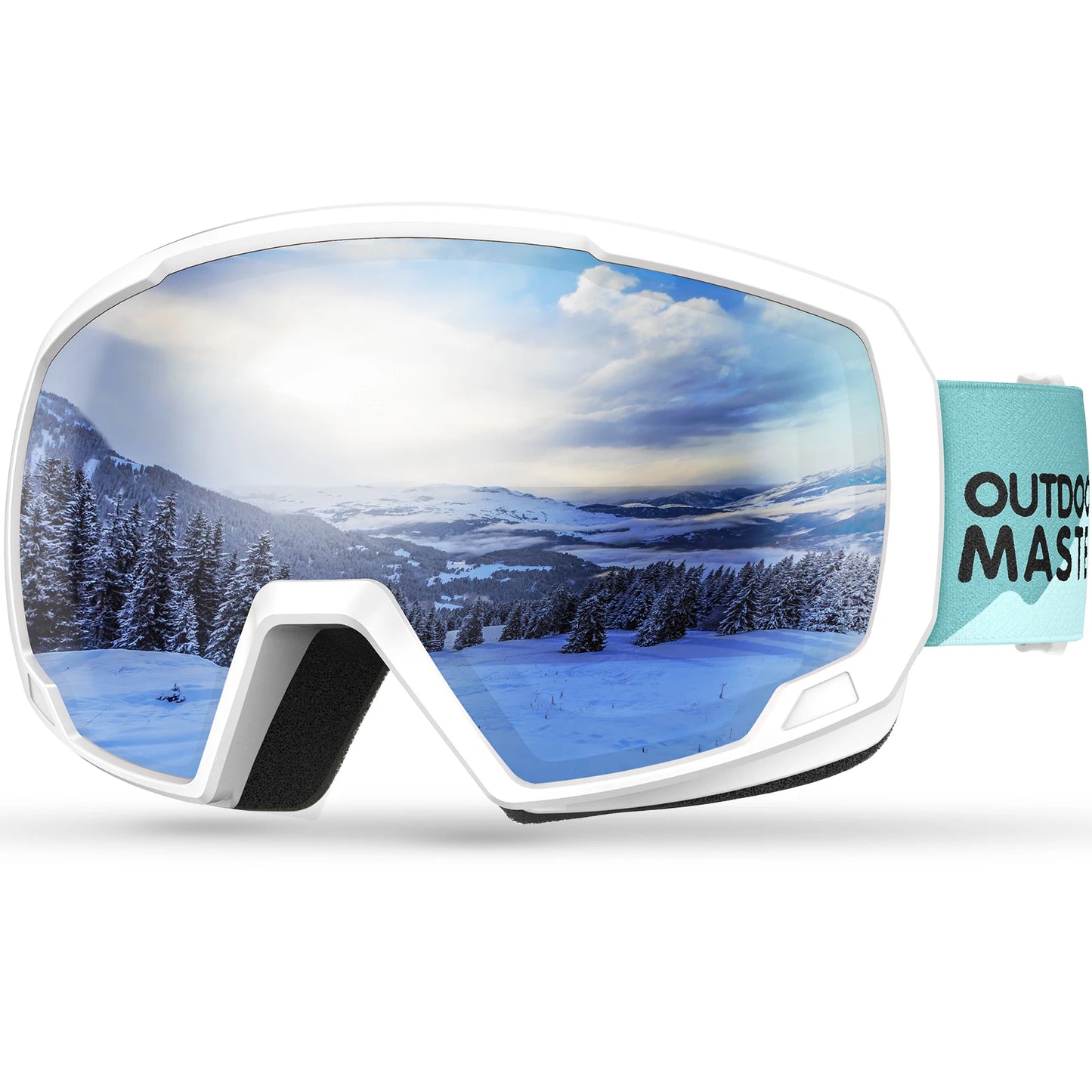 OutdoorMaster Kids Ski Snowboard Goggles