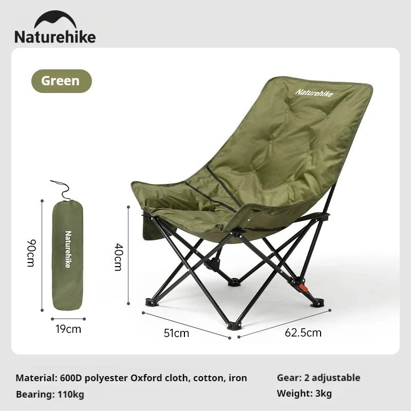 Naturehike High Back Moon Chair For Camping Outdoor Leisure
