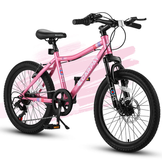 Ecarpat 20 Inch Kids Mountain Bike With 7 Speed Gears