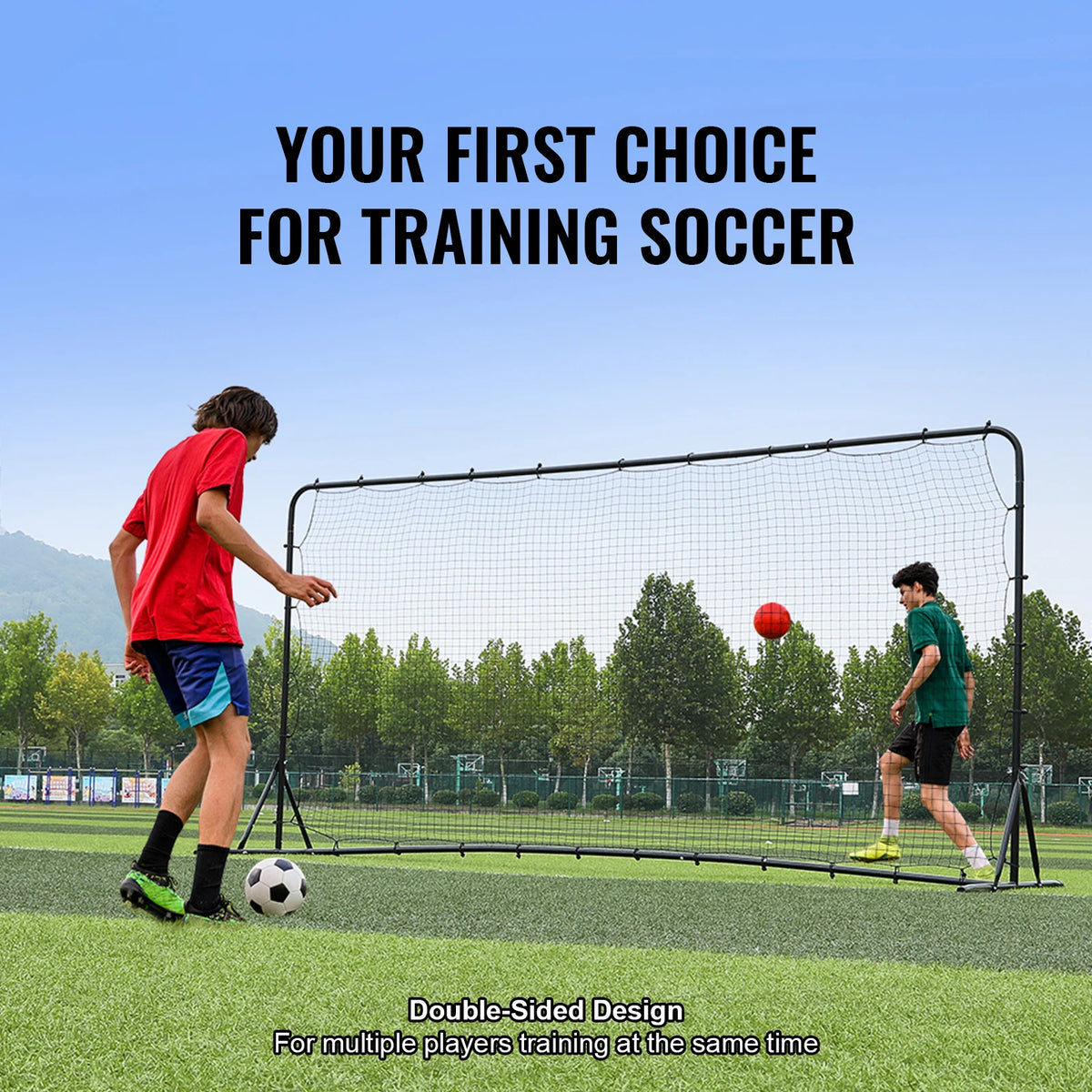 Portable Soccer Rebounder Net for Football Training and Backyard Practice