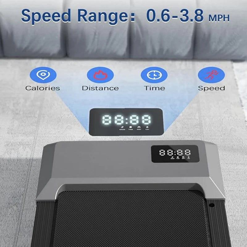 Superun 2 In 1 Home Treadmill 2.5HP LCD Display Plus