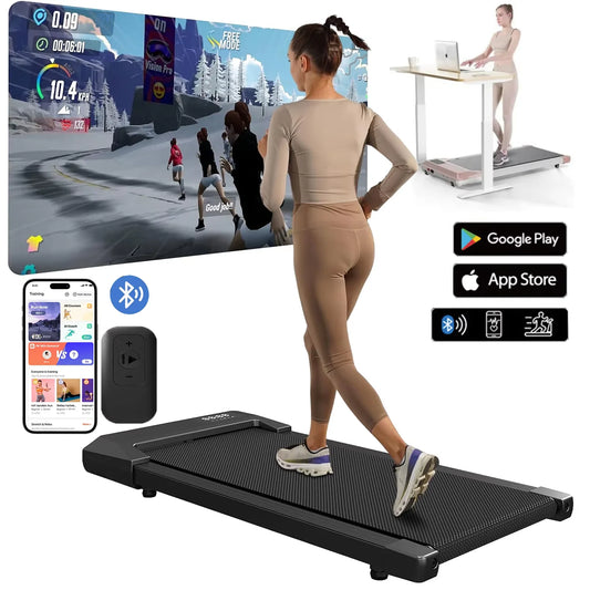 Superun 2 In 1 Home Treadmill 2.5HP LCD Display Plus