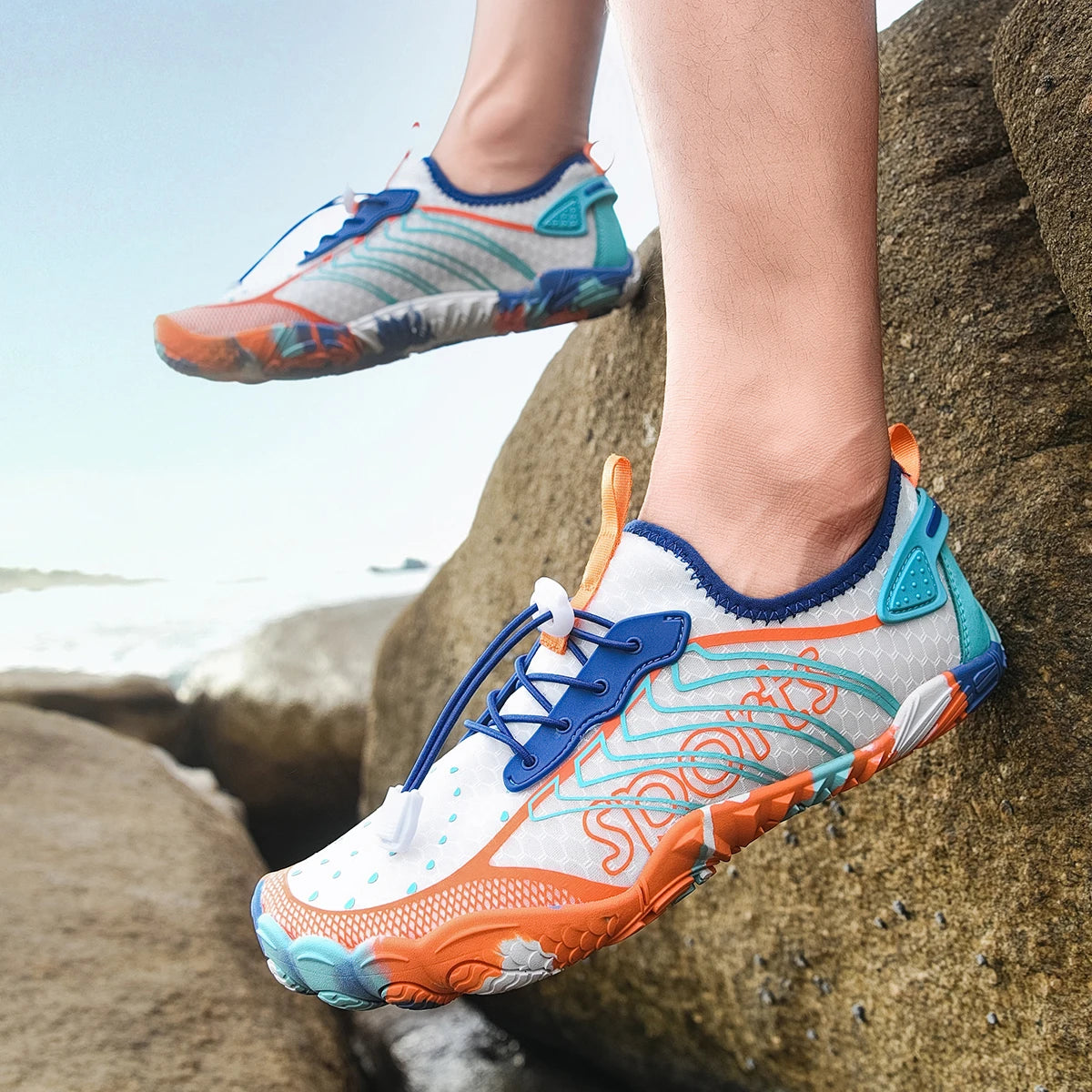 Quick Dry Barefoot Water Shoes For Beach Swimming And River Hiking