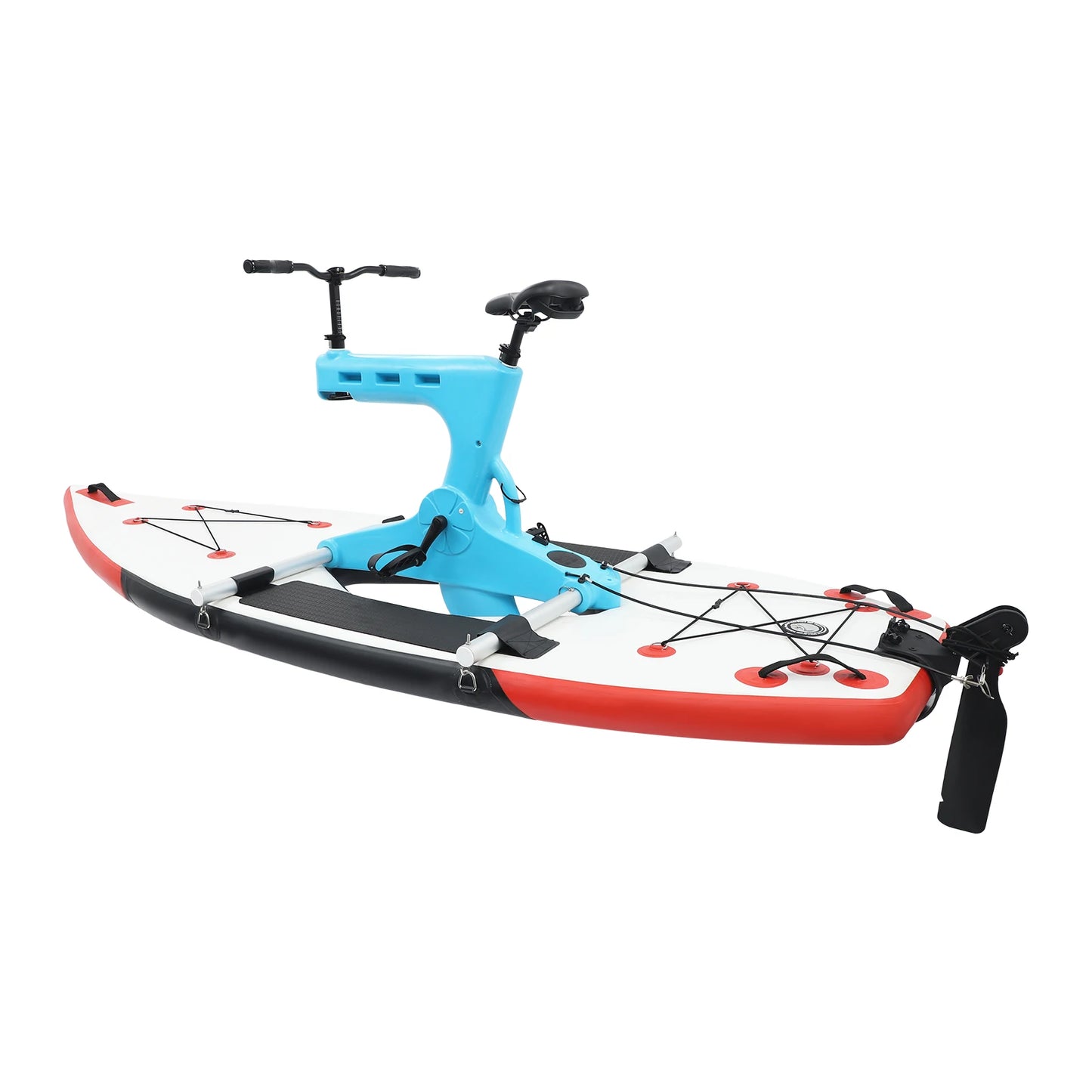 One Person Water Bicycle With Adjustable Seat And Rotating Handlebars