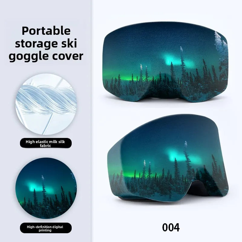 Scratchproof Ski Goggle Cover for Snow Sports Protector