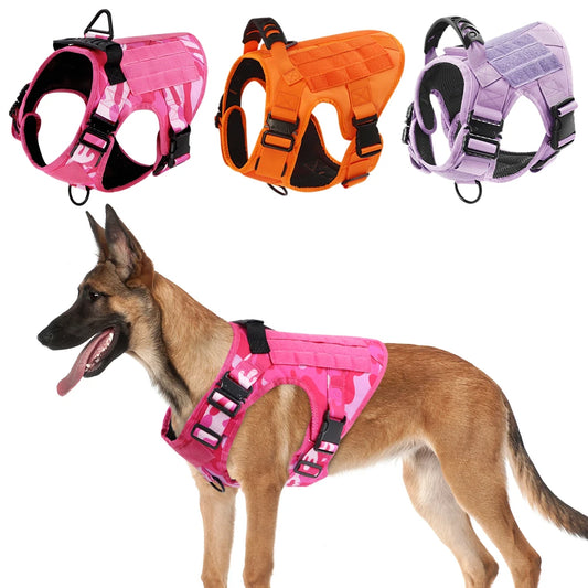 Dog Harness Tactical Training Vest for German Shepherds