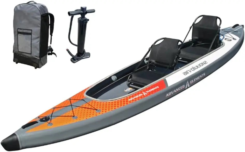 Advanced Elements - AirVolution2™ Tandem Inflatable Kayak with Drop-Stitch and Carry Bag