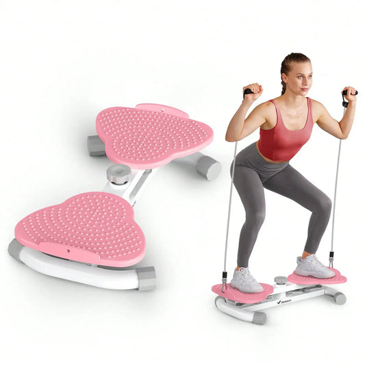 Waist Ab Machine, 300 Lbs Capacity Core & Abs Workout Equipment For Slim Waist, Quiet Home Gym Exercise Machine For Women & Men