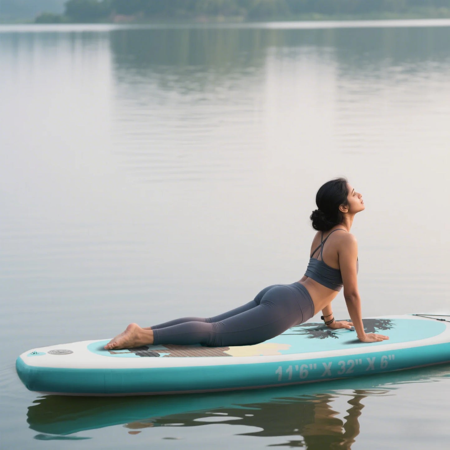 CADALENE Portable Inflatable Stand Up Paddle Board Kit